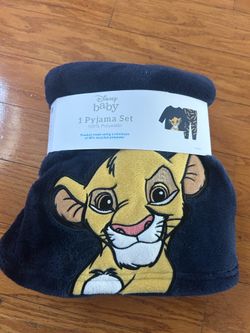 NWT Disney Baby Simba Pyjama Set size 24/36M