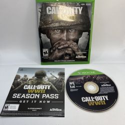 Call of Duty: WWII (Microsoft Xbox One) World War 2  Sledgehammer Games CIB Test