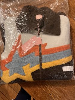 Authentic BAPE BAPY Fleece Coat – Star Logo – Women Medium – New w/ Tags