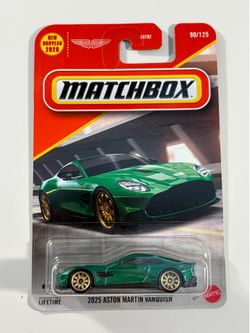 Matchbox 2026 Aston Martin Vanquish green