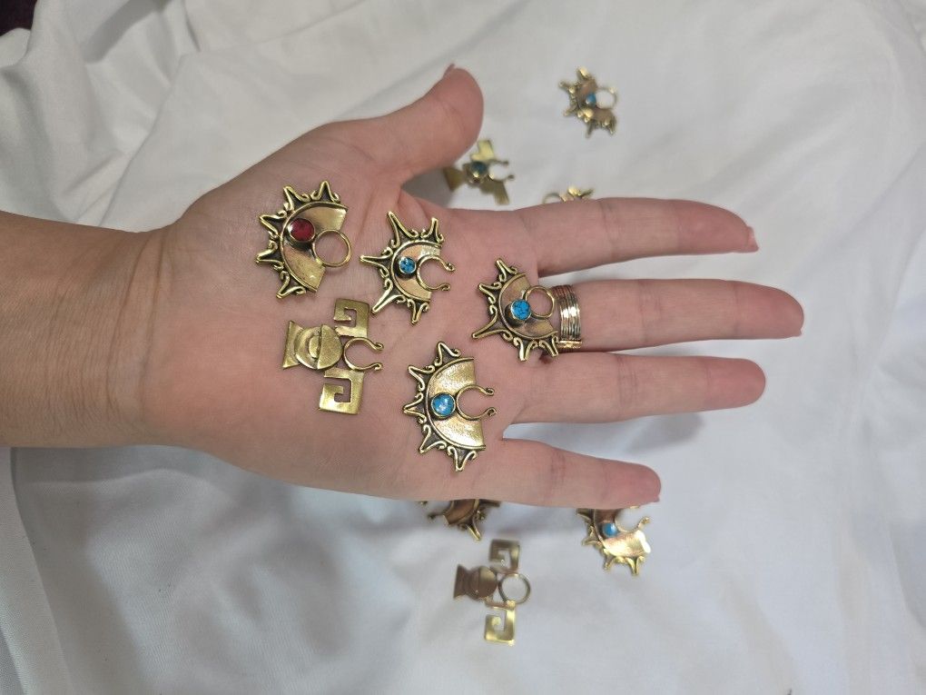 Brass Septum Nose Rings