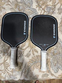 Engage X2 Widebody 16mm Pickleball Paddles - Set of 2, only used couple weeks retail for 1 $260