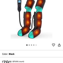 Leg Massager With Heat And Compression 