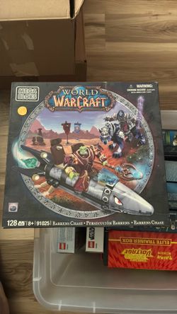 World of Warcraft BARRENS CHASE Mega Bloks Toy Building Set 128 pcs 91025 NEW