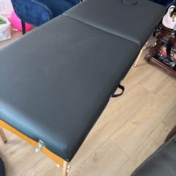 Massage table or eyelashes