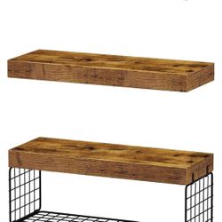 Set Of Three Floating Shelves