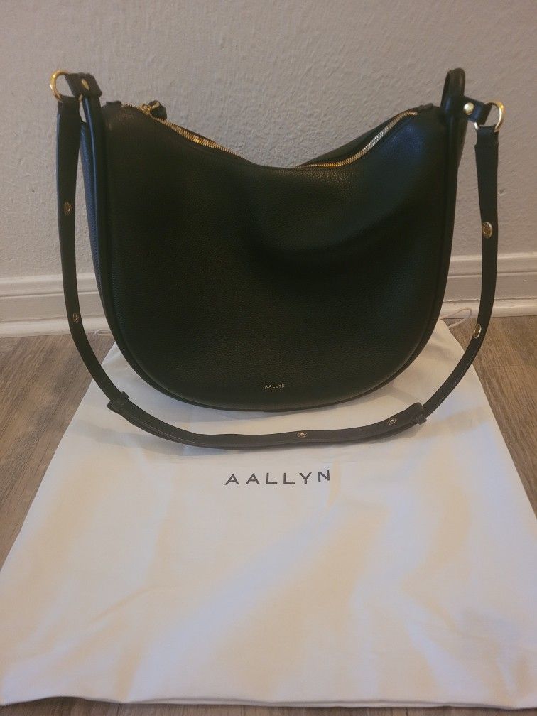 Leather Hobo Handbag