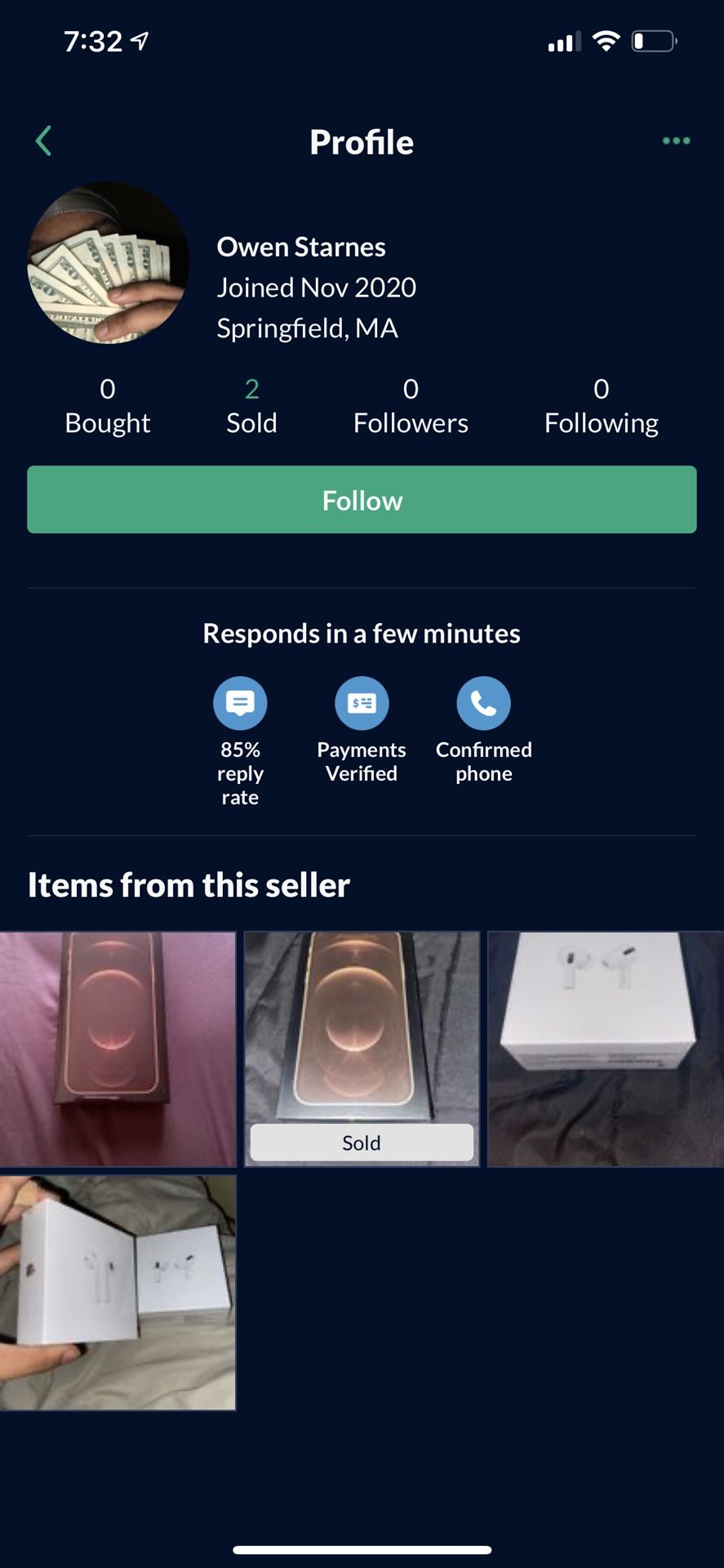 Scam Don’t Buy From Him