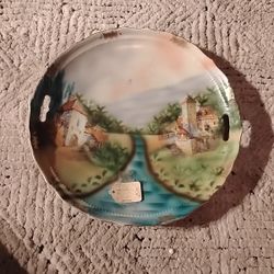 Hand Painted Original Art Work, Done On China For Collector Plstes