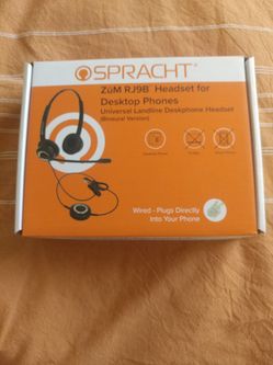 Headset For Desktop Phones (NEW)