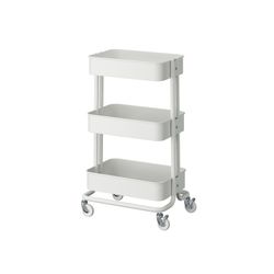 Utility cart, white