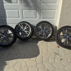 BMW F20 F21 F22 F23 1 & 2 Series OEM 436 18" M Double Spoke Wheels Orbit Grey