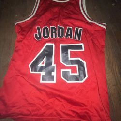 Jordan 45 Jersey Double Stitched 