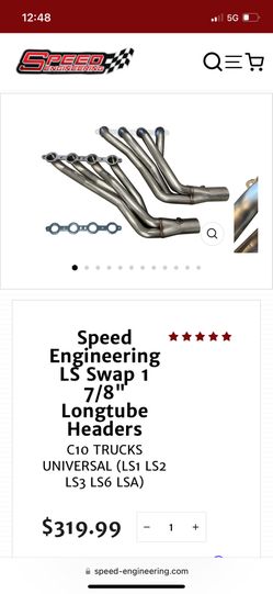 Speed Engineering Long Tube Headers