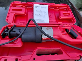 Serious buyers no holding Milwaukee super sawzall use like new works good very powerful tool cashvpickvupvin beaumont ca please be serious $13
