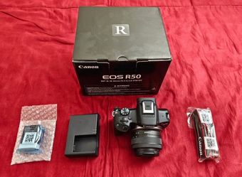 Canon EOS R50 camera