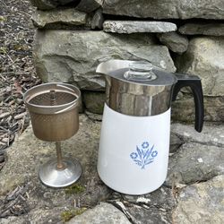 Vintage Corningware Coffee Pot