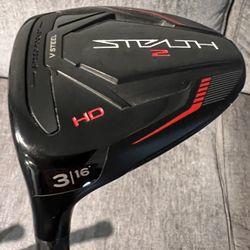 Taylormade Stealth2 HD 3wood Left Handed 