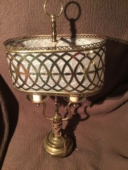 Vintage Victorian lamp