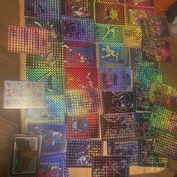 holographic power rangers hasbro stickers