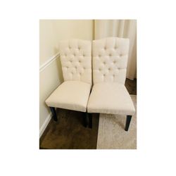 Brand New Alexis Tufted Side Chair ( Set of 2)