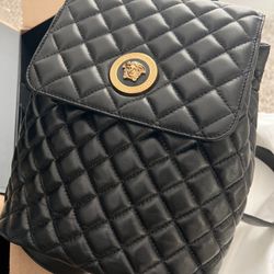 Versace Medusa quilted Backpack