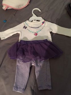 Newborn outfit.