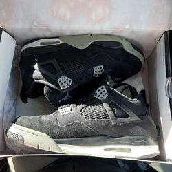 Jordan 4s (canvas)