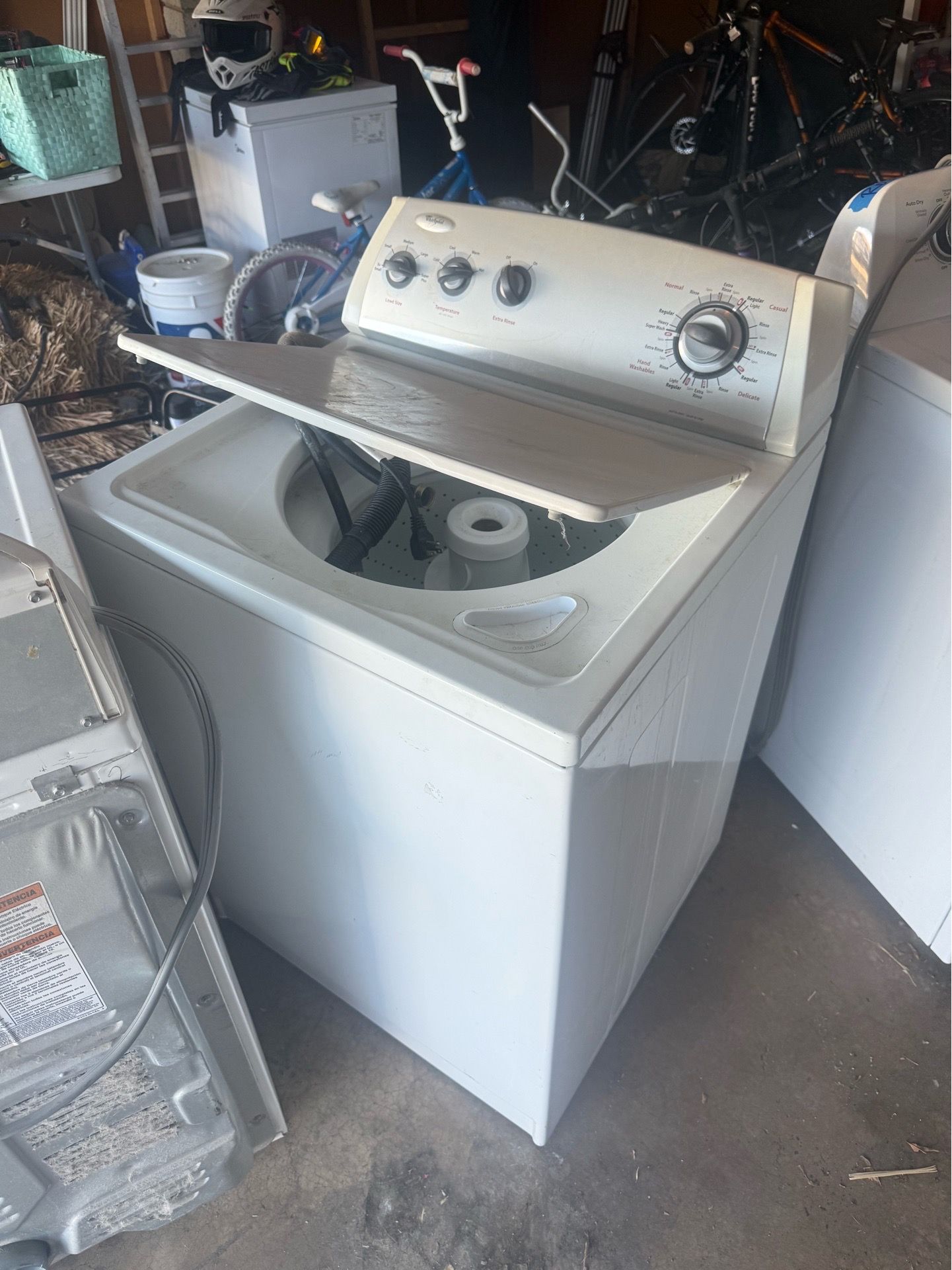 Whirlpool washer and dryer