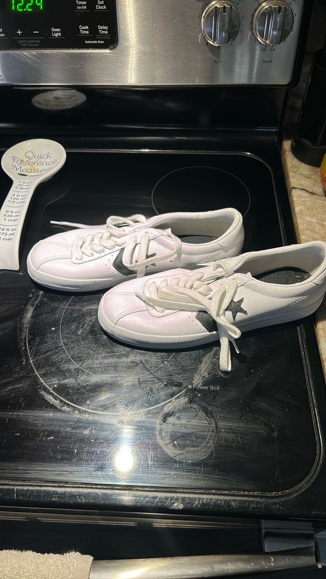 Leather Converse Low Top
