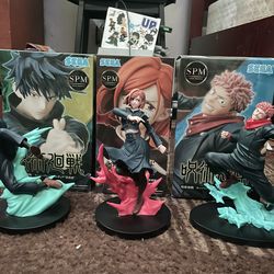 Jujutsu Kaisen Sega SPM Main Trio