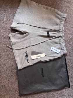 Fear of God Essentials Grey Shorts