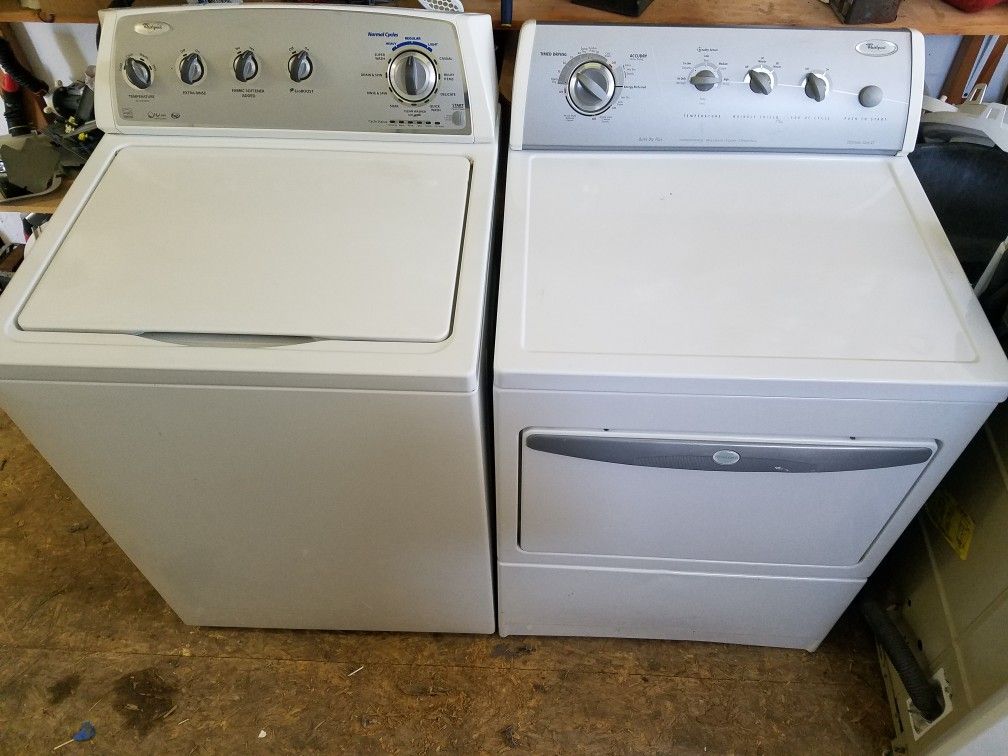 Washer and Dryer