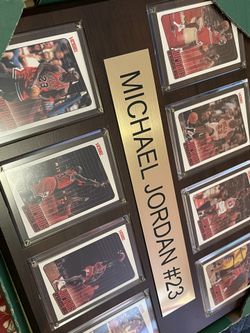 ‘Michael Jordan’ Framed Playing Cards Display/Showcase Wall Mount (Brand New) $80