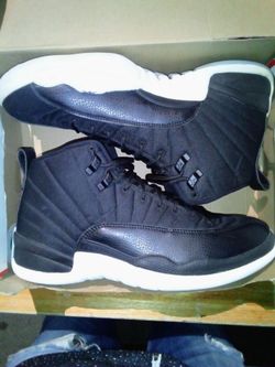 Nike Air Jordan 12 Retro Neoprene Black/White/Gym Red Size 11 (130690-004)