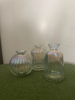Bud vases and Glass vases