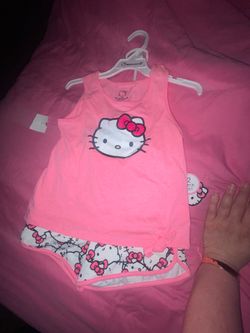 Hello kitty outfit NWT