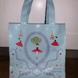 LADUREE LES SECRETS PARIS Macaron Ballerina Tote Bag 