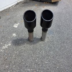 RAM Mopar OEM BLACK Exhaust Tips