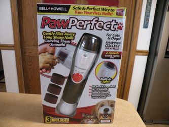 New Paw Perfect Pet Nail Trimmer by Bell + Howell - New in Box - As Seen on TV