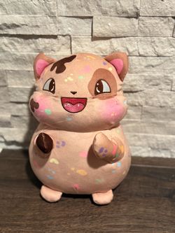 Moriah Elizabeth Cat Plush Soft Stuffed Toy Pastel Sprinkle 10" Cute Stuffed Cat
