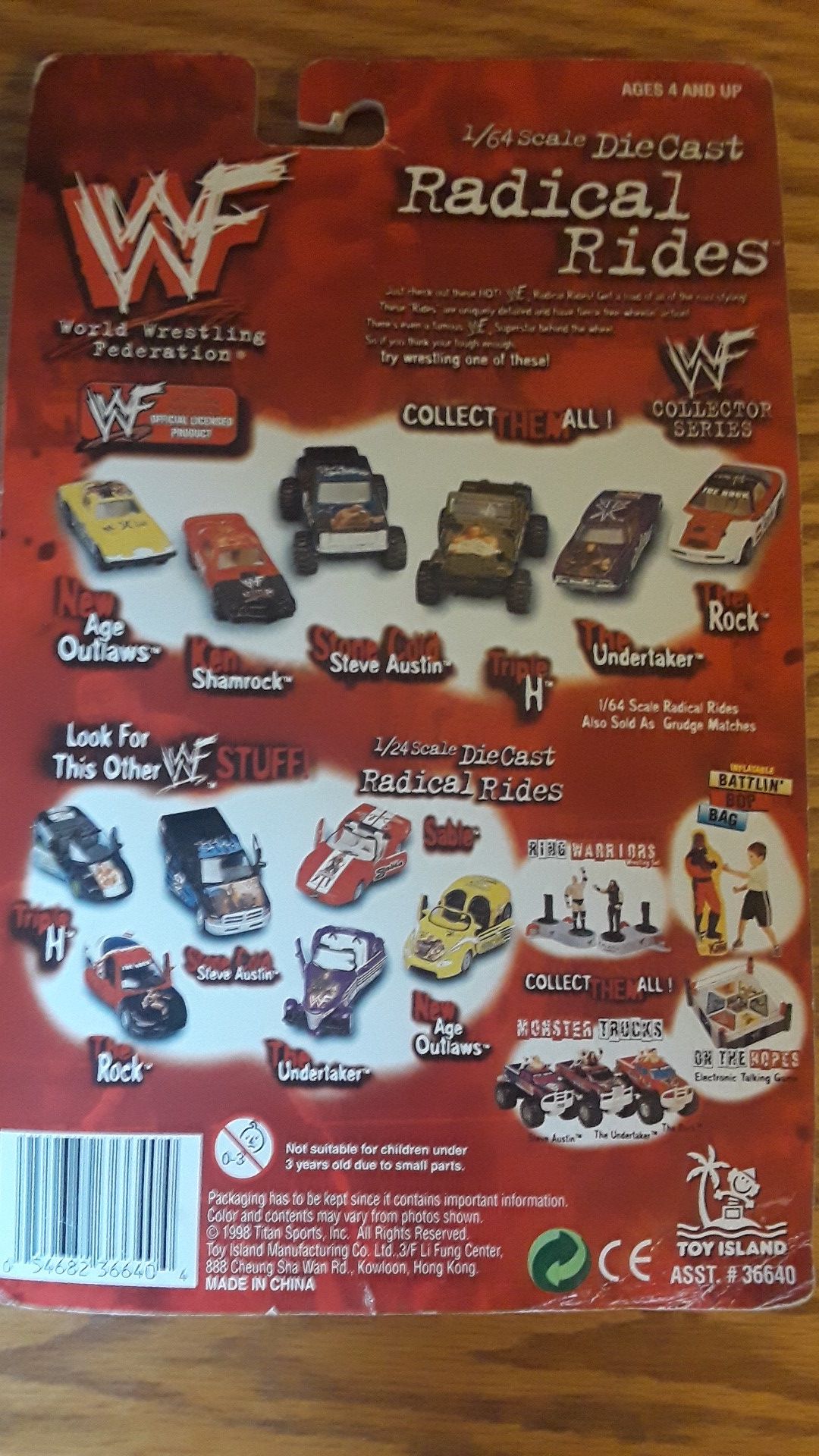 WWF Mustang collectible
