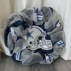 Dallas Cowboys Christmas Wreath