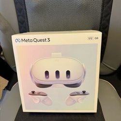 Meta Quest 3 512GB VR Headset - White - New Sealed