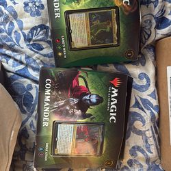 2 Sealed Commander Decks