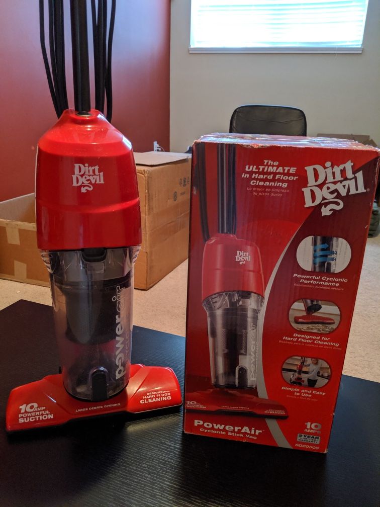 Dirt Devil Power Air Corded Bagless Stick Vacuum