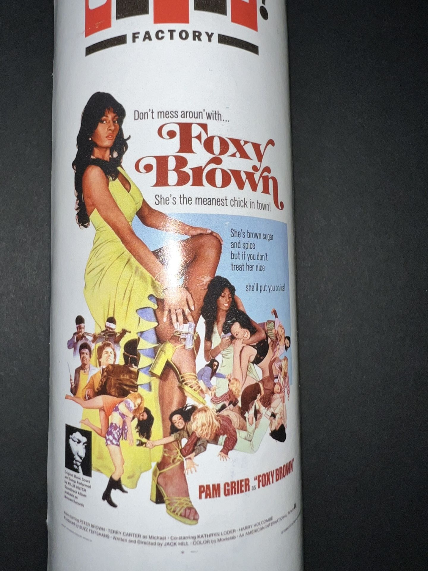FOXY BROWN (1974) SHOUT! Factory Collector's Edition Poster -  NEW