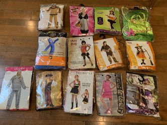 LAST MINUTE HALLOWEEN COSTUMES!! MESSAGE FOR PRICE AND SIZES!!