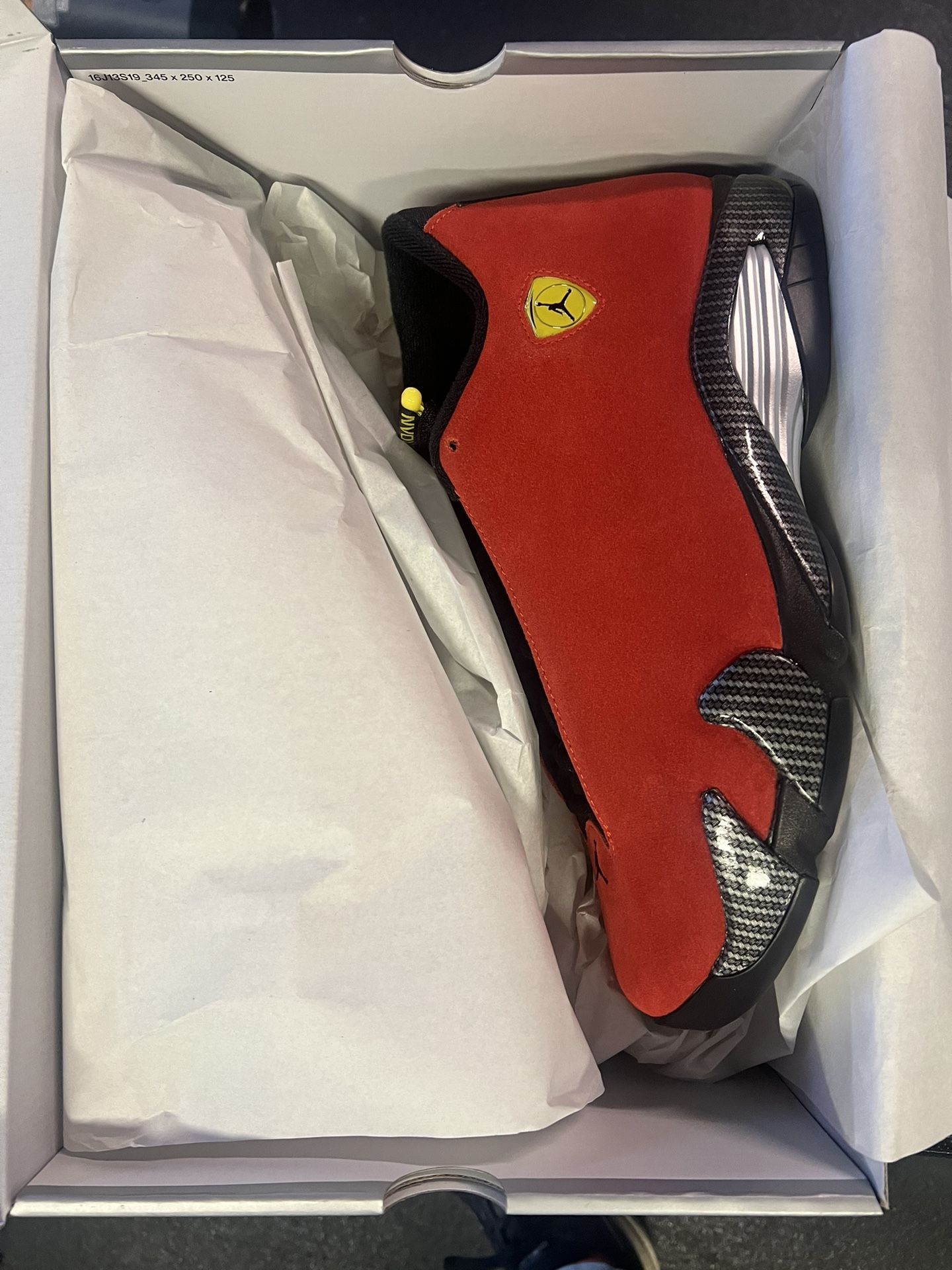 Jordan 14 Retro “Ferrari” Size 10.5 and 11
