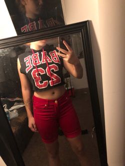 Crop top hoodie and shorts